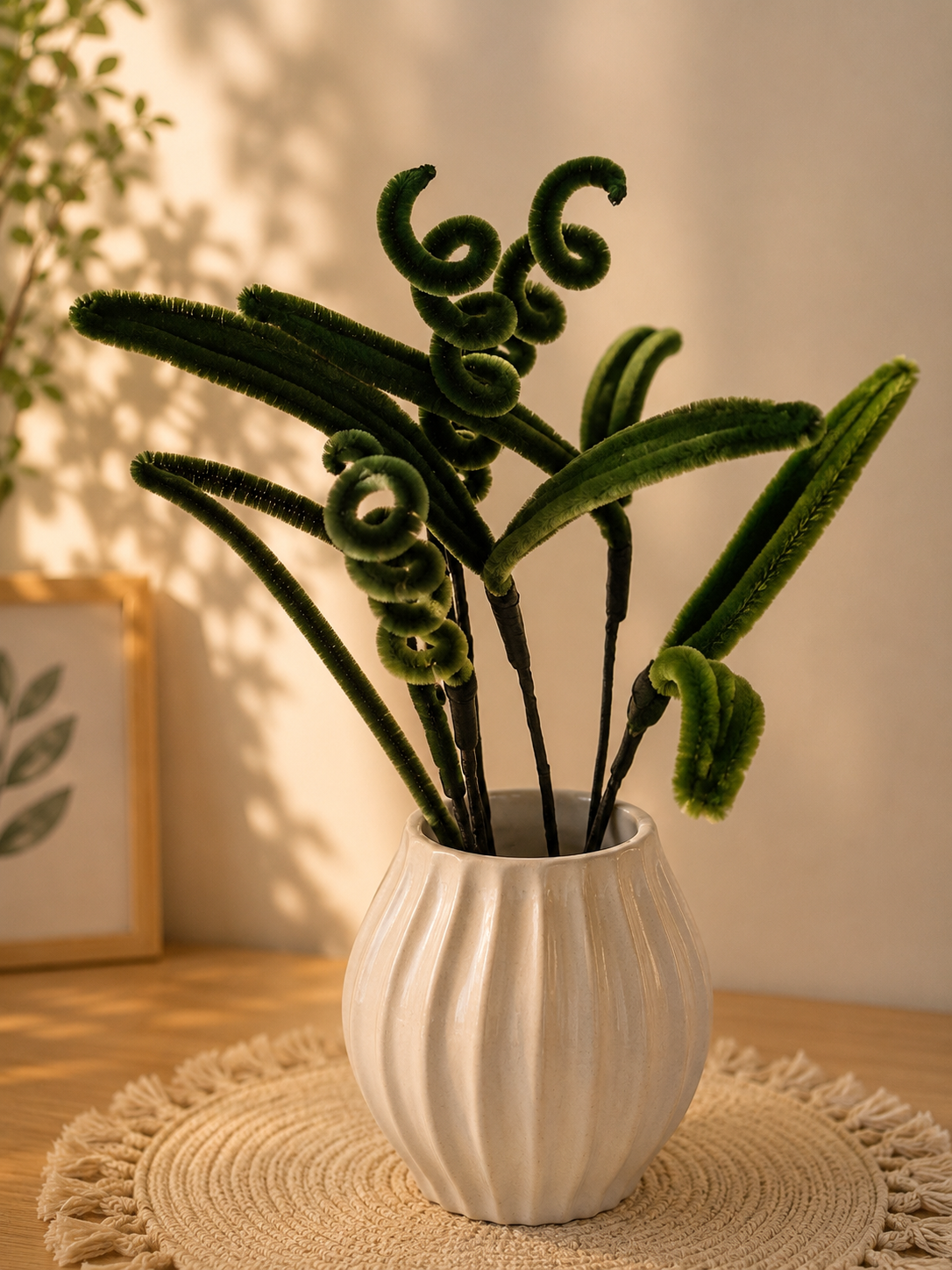 Leaves and spiral