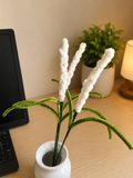 Hand made lavender flowers