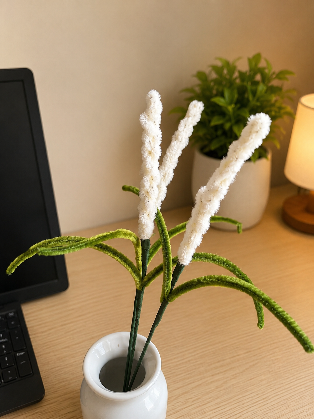 Hand made lavender flowers